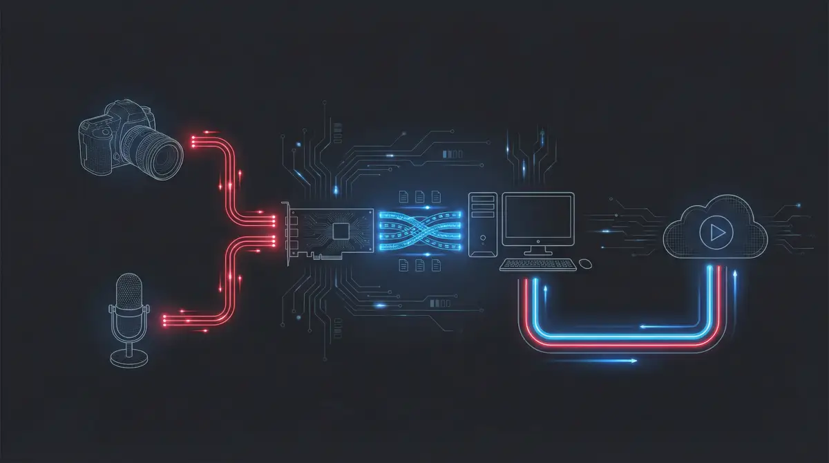 直播信号链路搭建教程 直播控制台